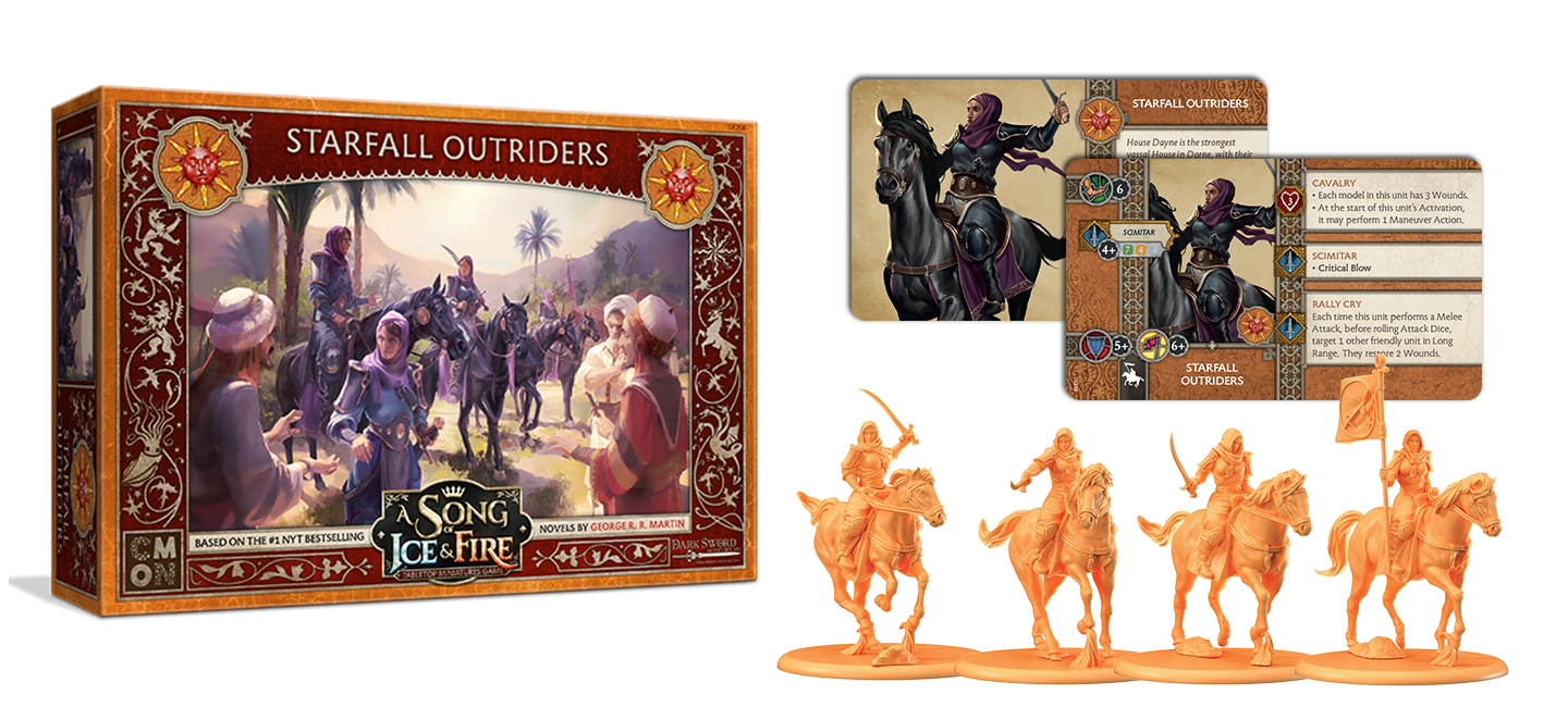A Song of Ice and Fire : Tabletop Miniatures Game - Starfall Outriders